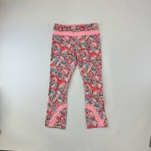 Lululemon Run: Inspire Crop II Luxtreme Flowabunga Mini Multi Bleached Coral 4